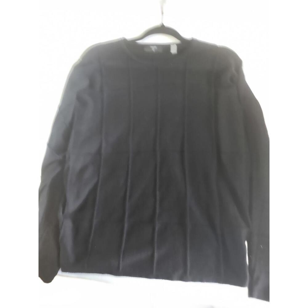 Tahari black sweater
